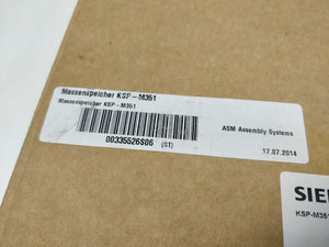 ASM Assembly Systems 6AR1311-0CC30-0AA0 00335526-06 KSP- M351