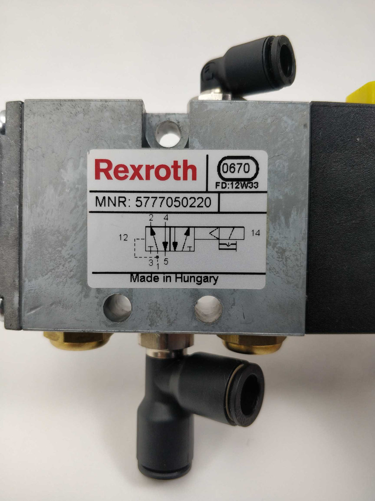 Rexroth 5777050220 Solenoid Valve