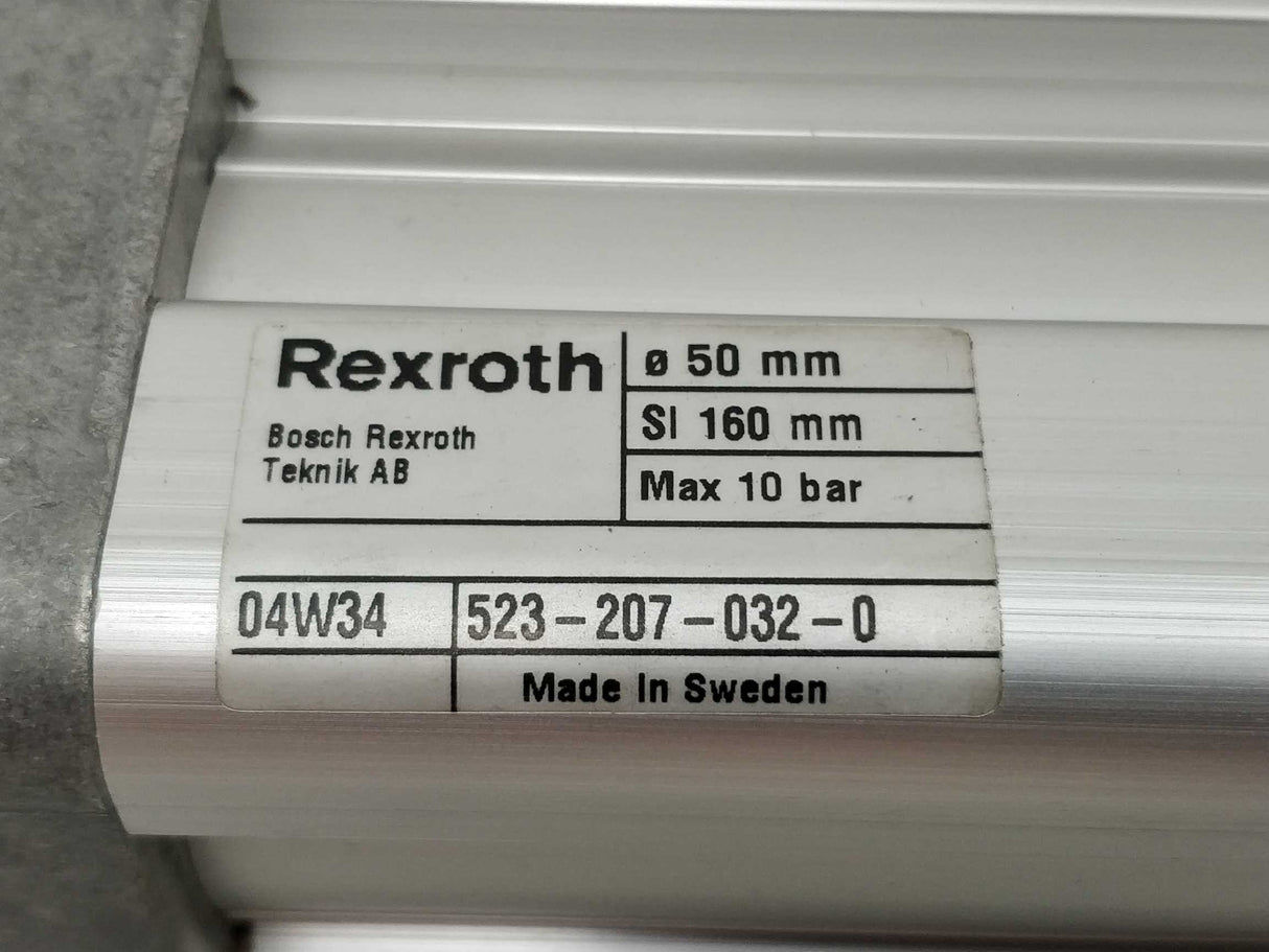 Bosch Rexroth 5232070320 Pneumatic Cylinder Ø 50mm SI 160mm