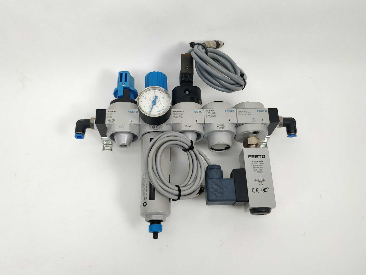 Festo 185782 LFR-1/4-D-MINI-KG-A Service Unit Combination