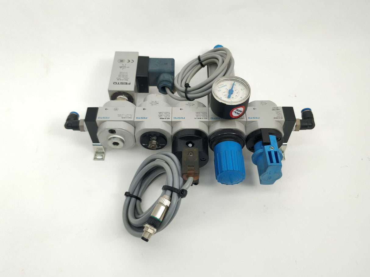 Festo 185782 LFR-1/4-D-MINI-KG-A Service Unit Combination