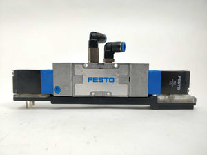 Festo 30477 MVH-5/3G-1/8-B Solenoid Valve & 119807 x2