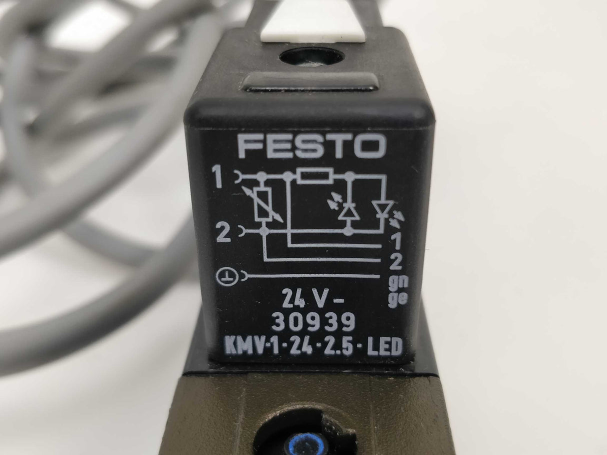 Festo 170051 MOVH-3-1,35-12DC With 365476 & 30939