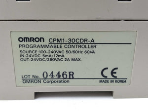 OMRON CPM1-30CDR-A PROGRAMMABLE CONTROLLER