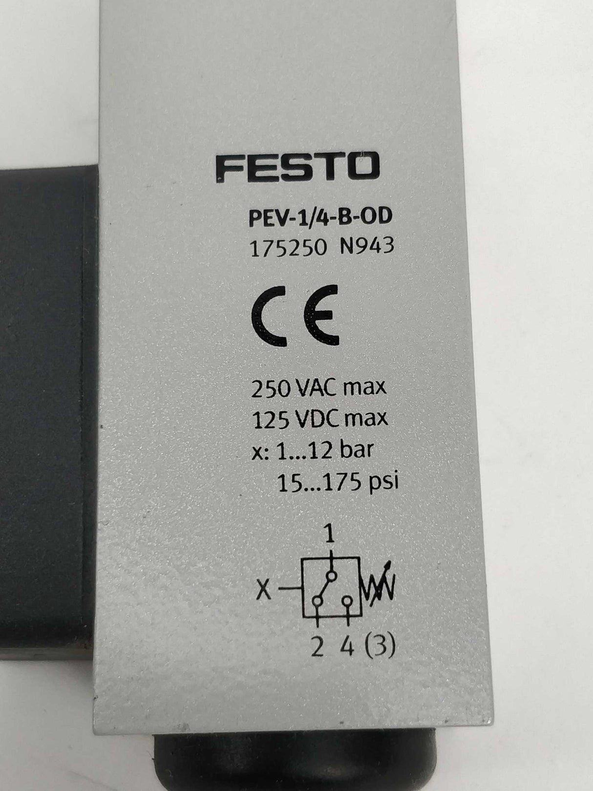 Festo 175250 N943 PEV-1/4-B-OD