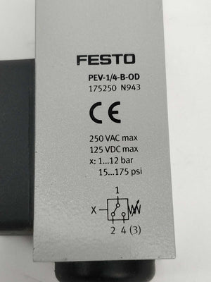 Festo 175250 N943 PEV-1/4-B-OD