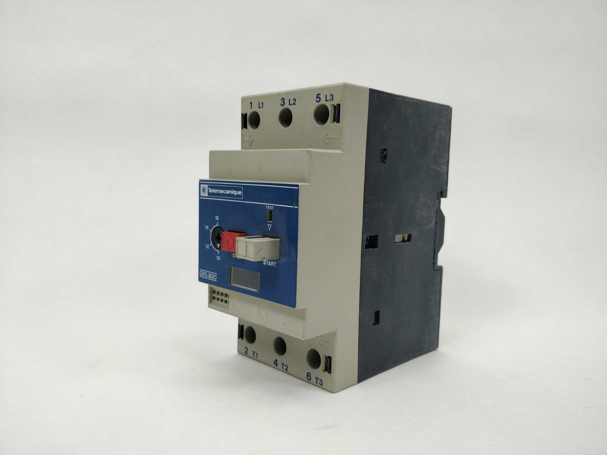 TELEMECANIQUE GV3-M20 50/60HZ MOTOR CIRCUIT BREAKER