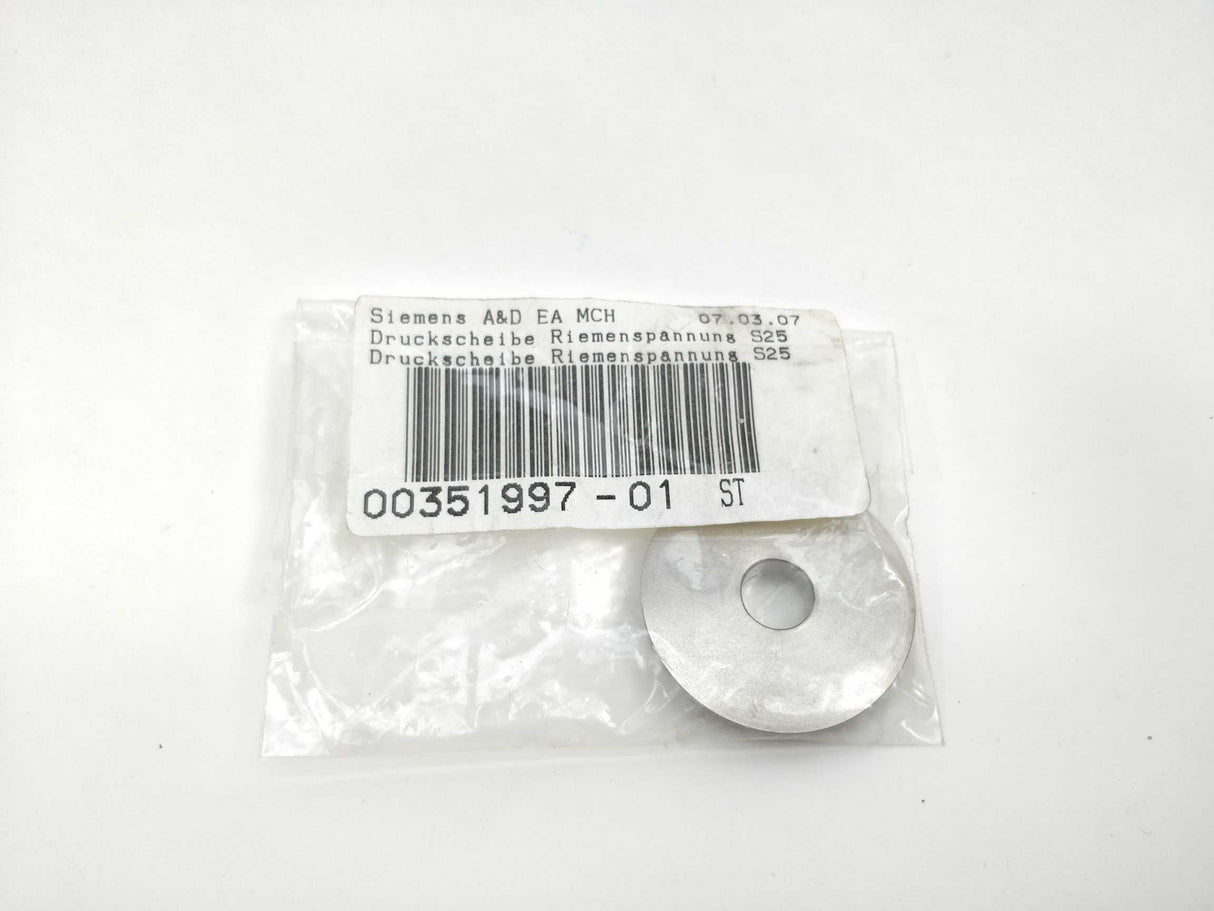 Siemens A&D EA MCH 00351997-01 Pressure Washer Belt Tension S25