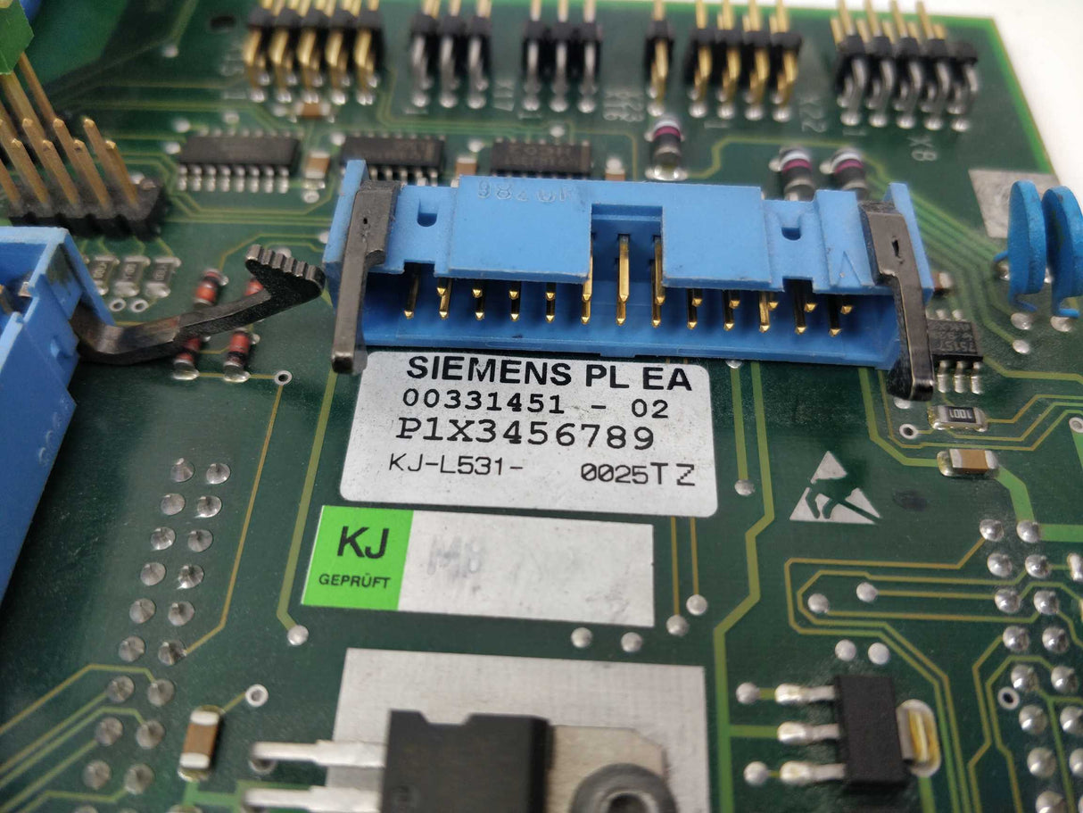 Siemens 00331451-02 PL EA Head and Processor Board