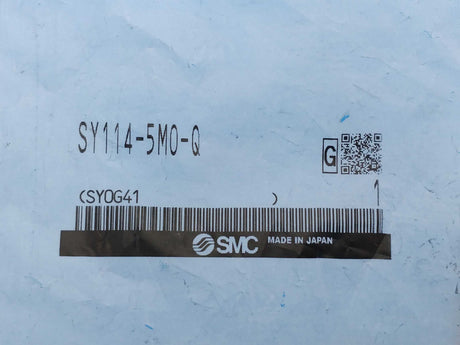 SMC SY114-5MO-Q Solenoid Valve SYOG41