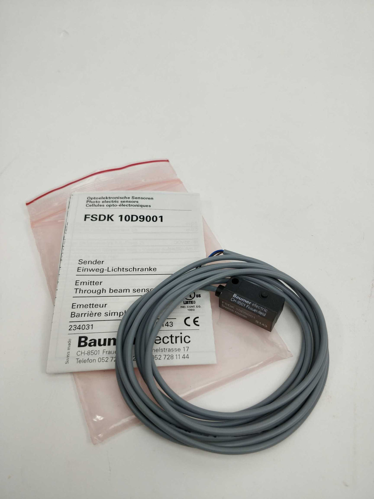 BAUMER ELECTRIC FSDK10D9001 emitter