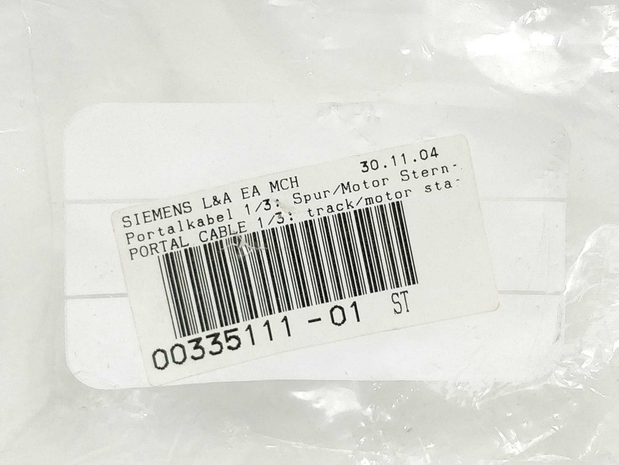 Siemens 00335111-01 PORTAL CABLE