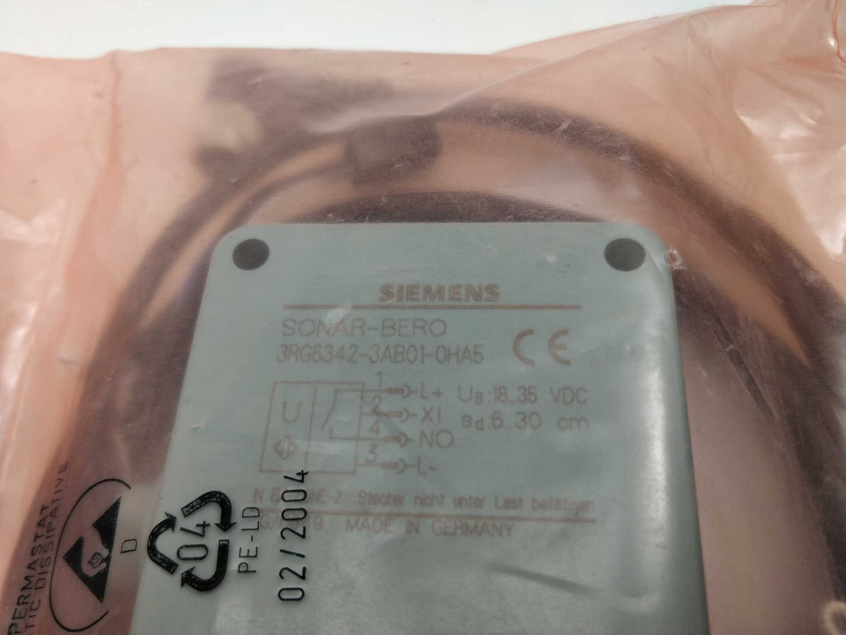 Siemens 3RG6342-3AB01-0HA5 PL EA SONAR BERO