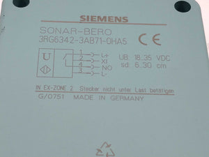 Siemens 3RG6342-3AB71-0HA5 SONAR BERO