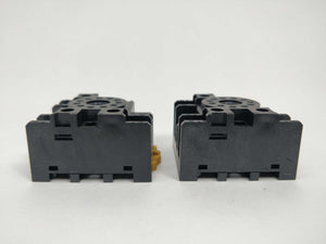 OMRON PF113A-E Relay socket 11-pin 2PCs.