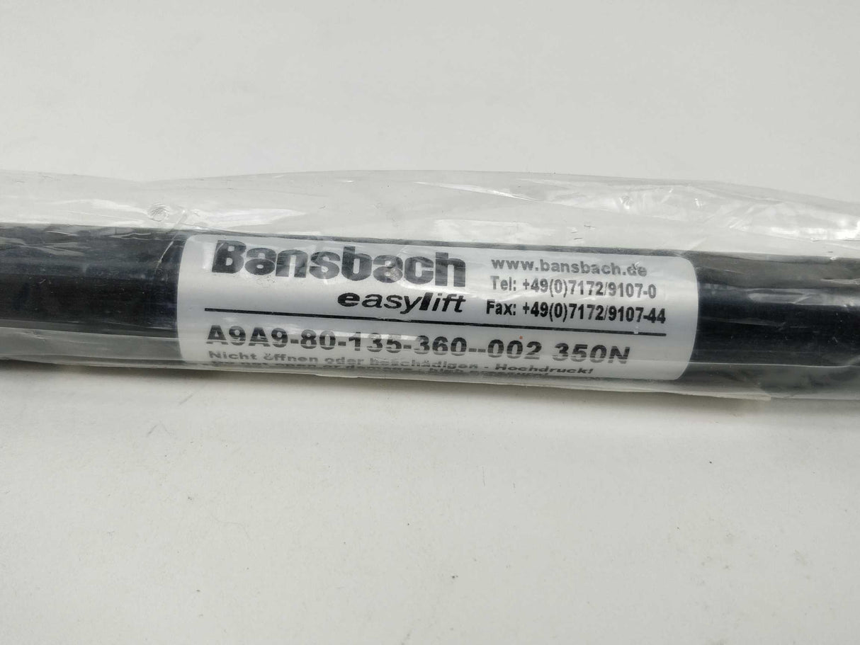 Bansbach A9A9-80-135-360--002 GAS SPRING 350N