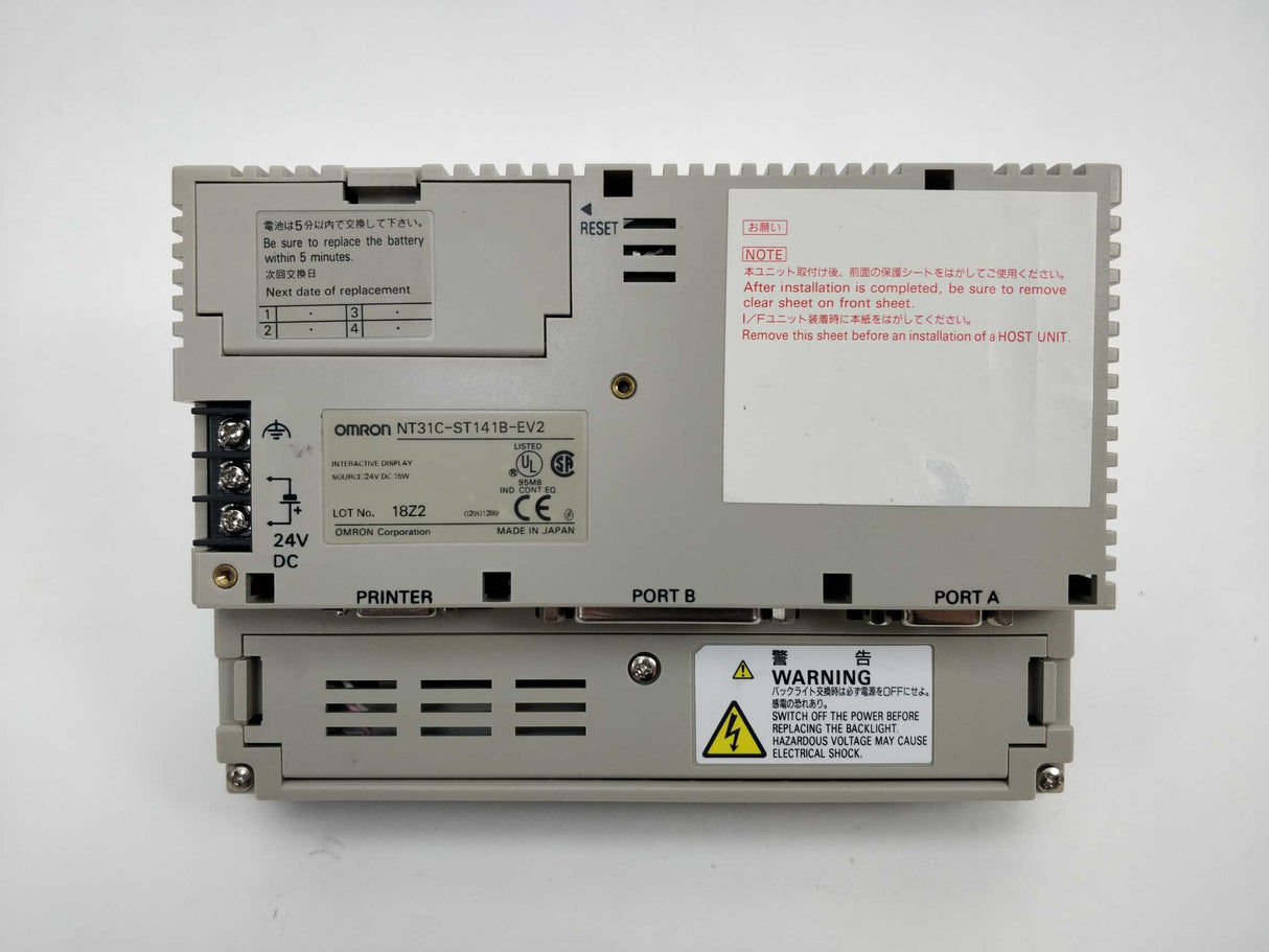 OMRON NT31C-ST141B-EV2 Operator Panel