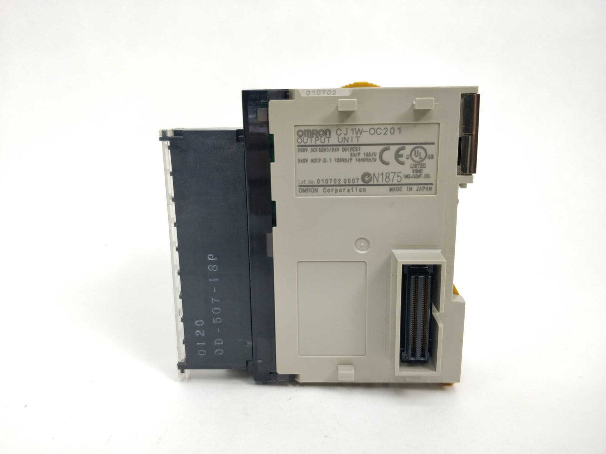 OMRON CJ1W-OC201 Output Unit OD-507-18P