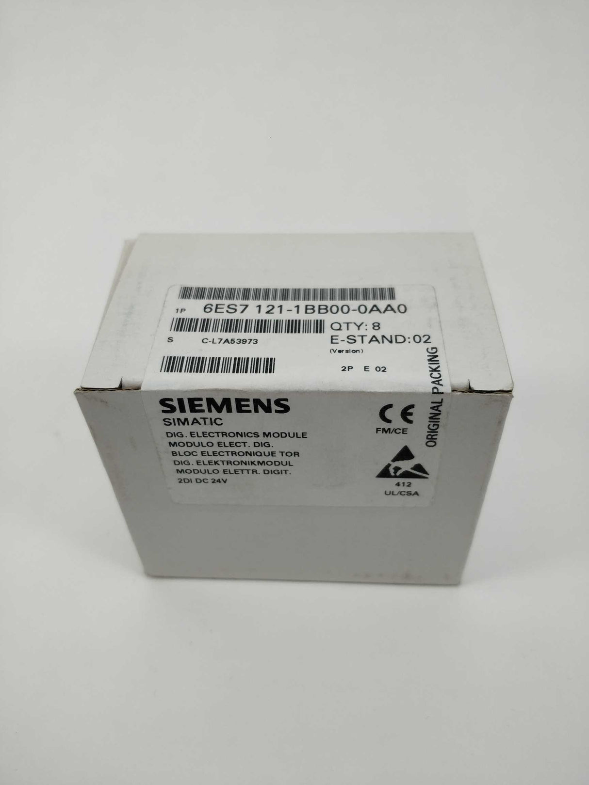 Siemens 6ES7121-1BB00-0AA0 Simatic Electronics Module