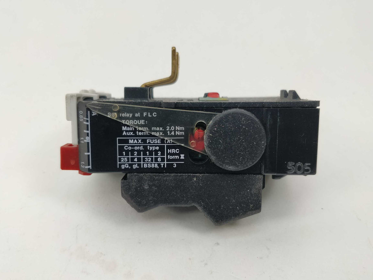 Danfoss 047H3043 Overload relay 0,8-1,3A