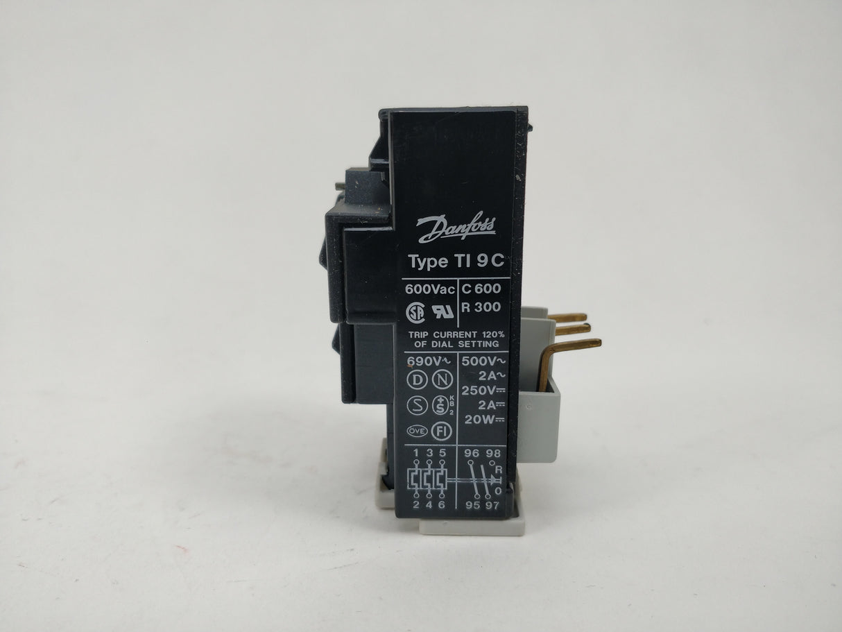 Danfoss 047H3064 OVERLOAD RELAY TI 9C