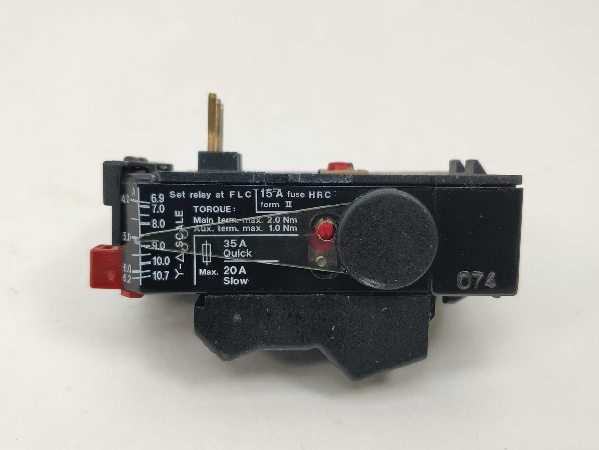 Danfoss 047H0109 OVERLOAD RELAY TI 16 4.0-6.2A