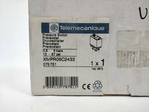 TELEMECANIQUE XMPR06C2433 Presure Switch XMPR06C2433