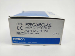 OMRON E2EG-X5C1-M1 PROXIMITY SWITCH