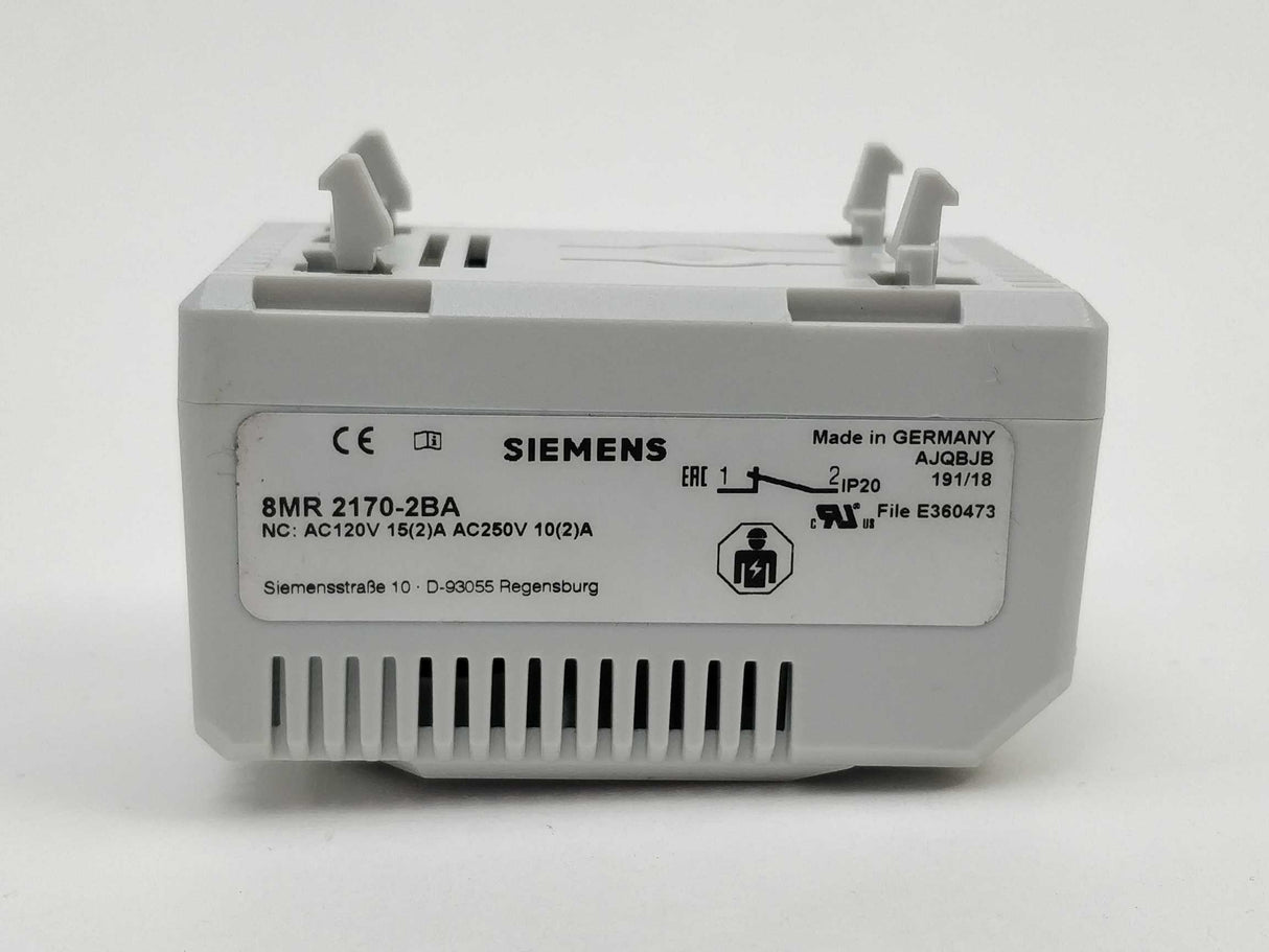 Siemens 8MR 2170-2BA Thermoswitch