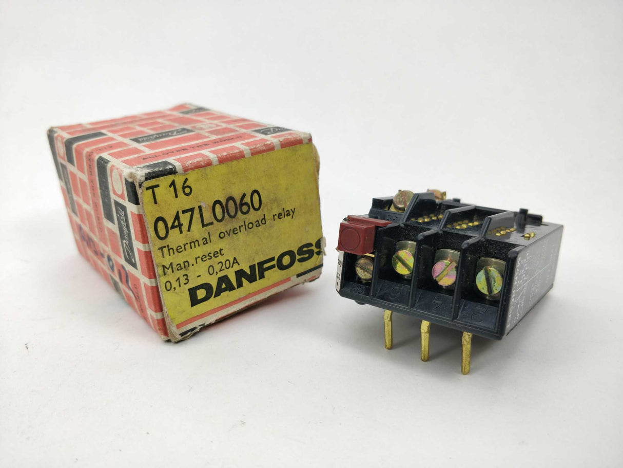 Danfoss 047L0060 T 16 Thermal Overload Relay 500V Quick -A Slow