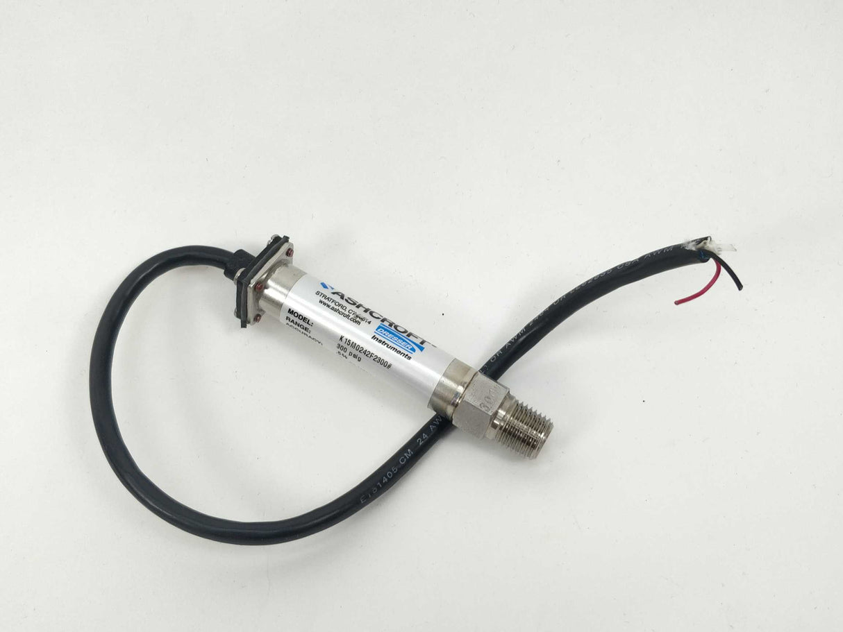 Ashcroft K15M0242F2300# Pressure Transducer Range: 300 PSIG