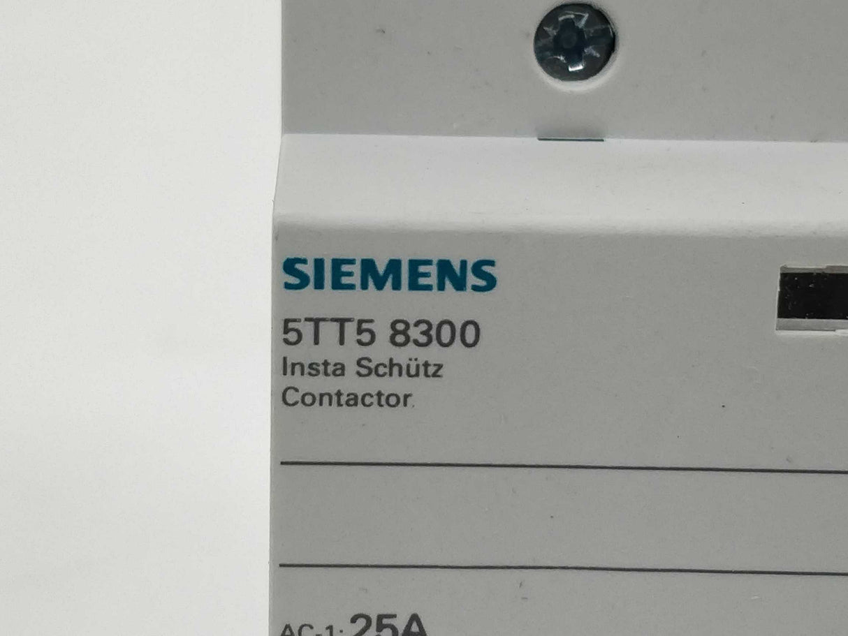 Siemens 5TT58300 INSTA Contactor 70mm 25A 400VAC