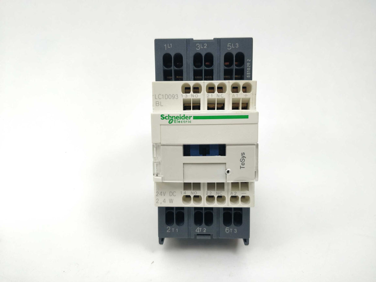 Schneider Electric 080848 TeSys LC1D093BL Contactor. 24VDC