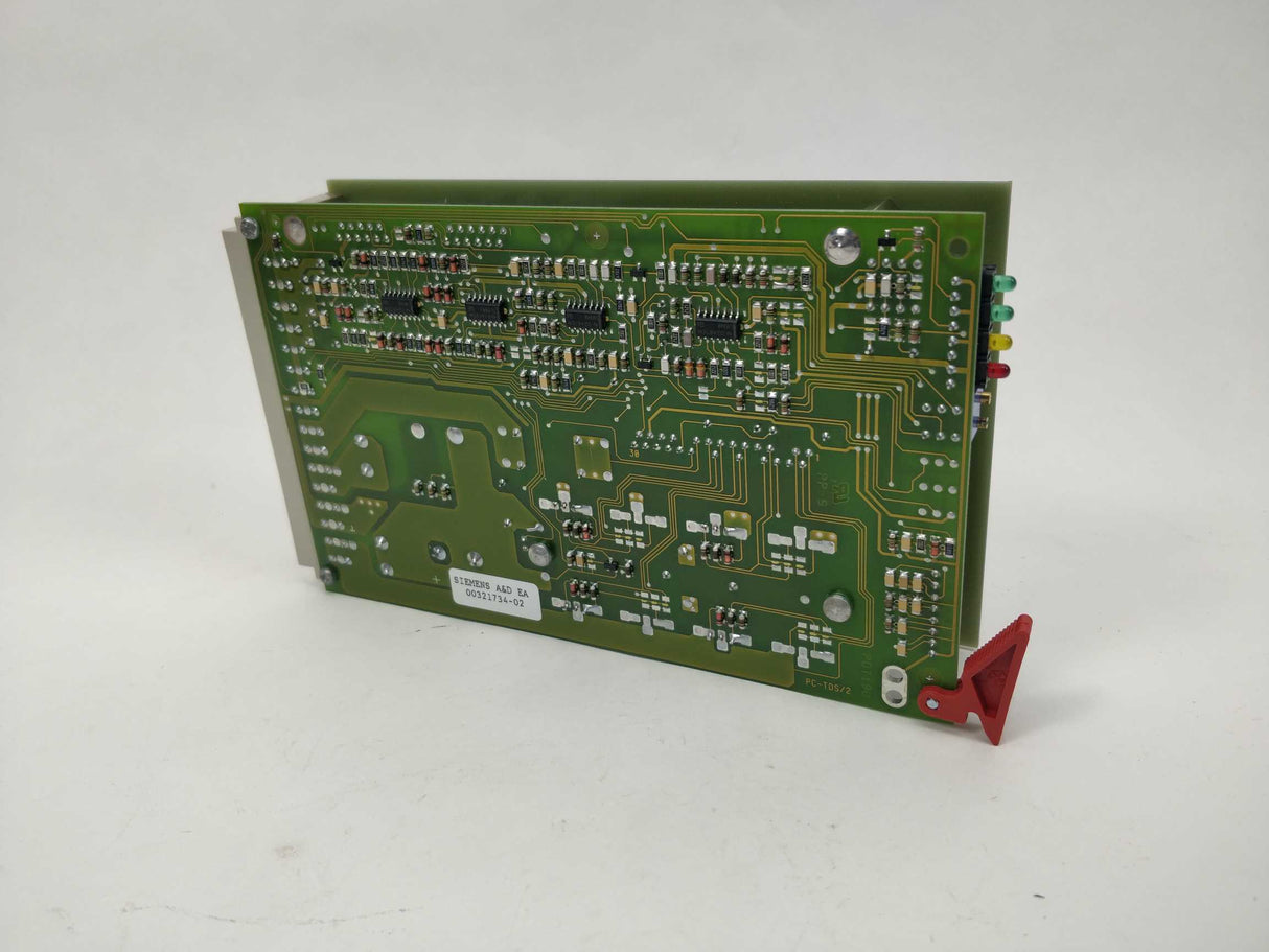 Siemens 00321734-02 SERVO AMPLIFIER Board TDS120/1D