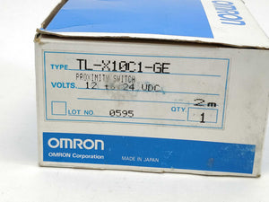 OMRON TL-X10C1-GE Proximity Sensor 12 to 24 VDC