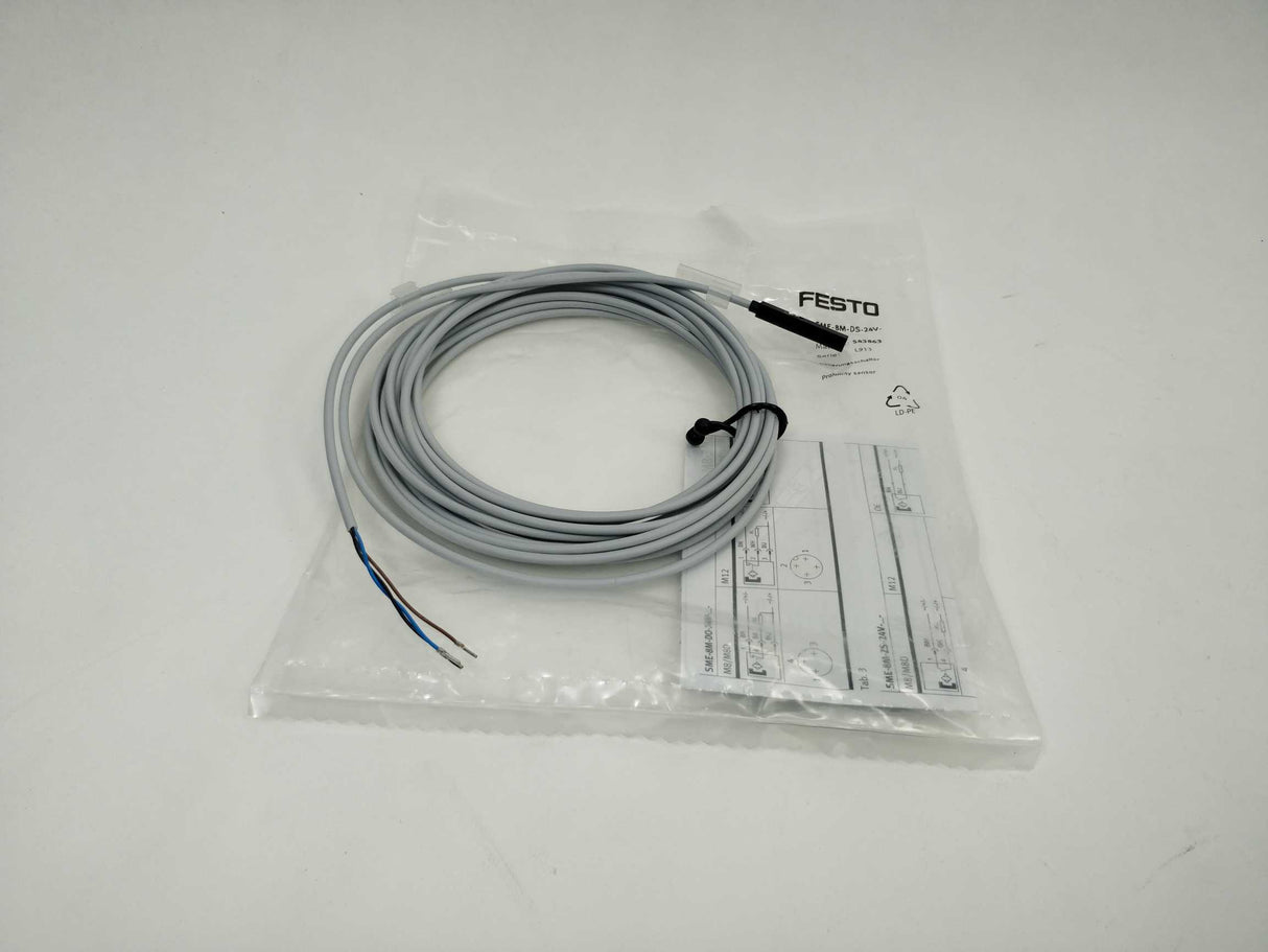 Festo 543863 SME-8M-DS-24V-K-5,0-OE Proximity Sensor