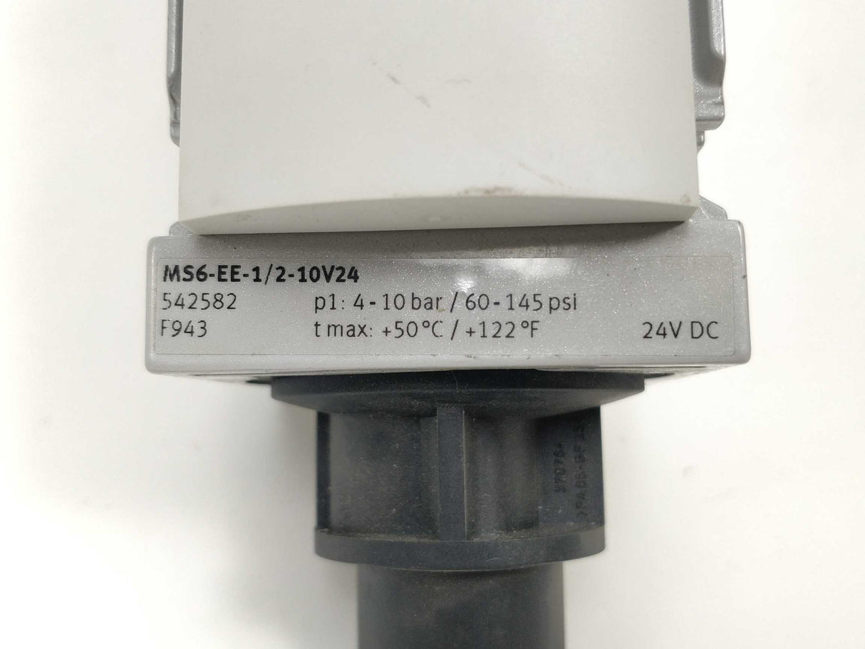 Festo 542582 MS6-EE-1/2-10V24 Shut off valve & 546256