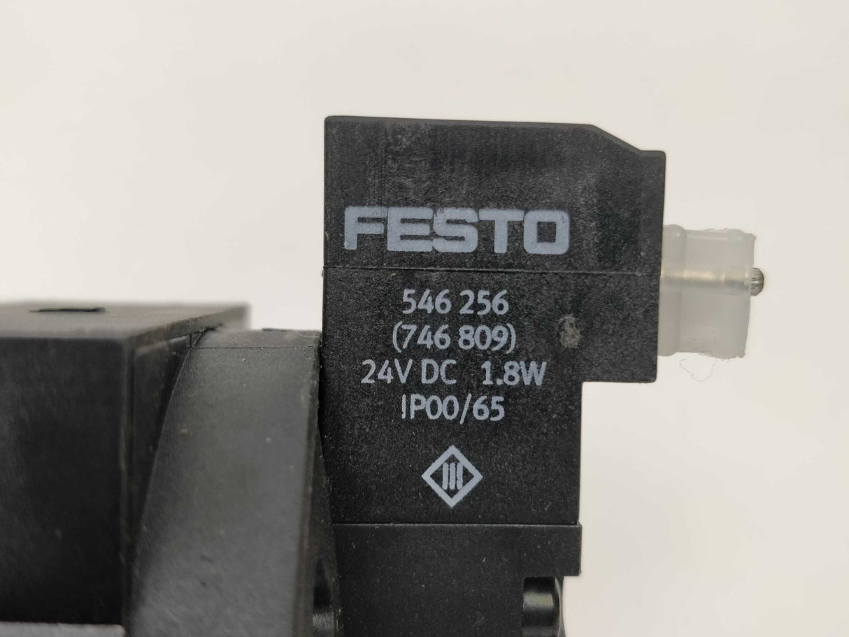 Festo 542582 MS6-EE-1/2-10V24 Shut off valve & 546256