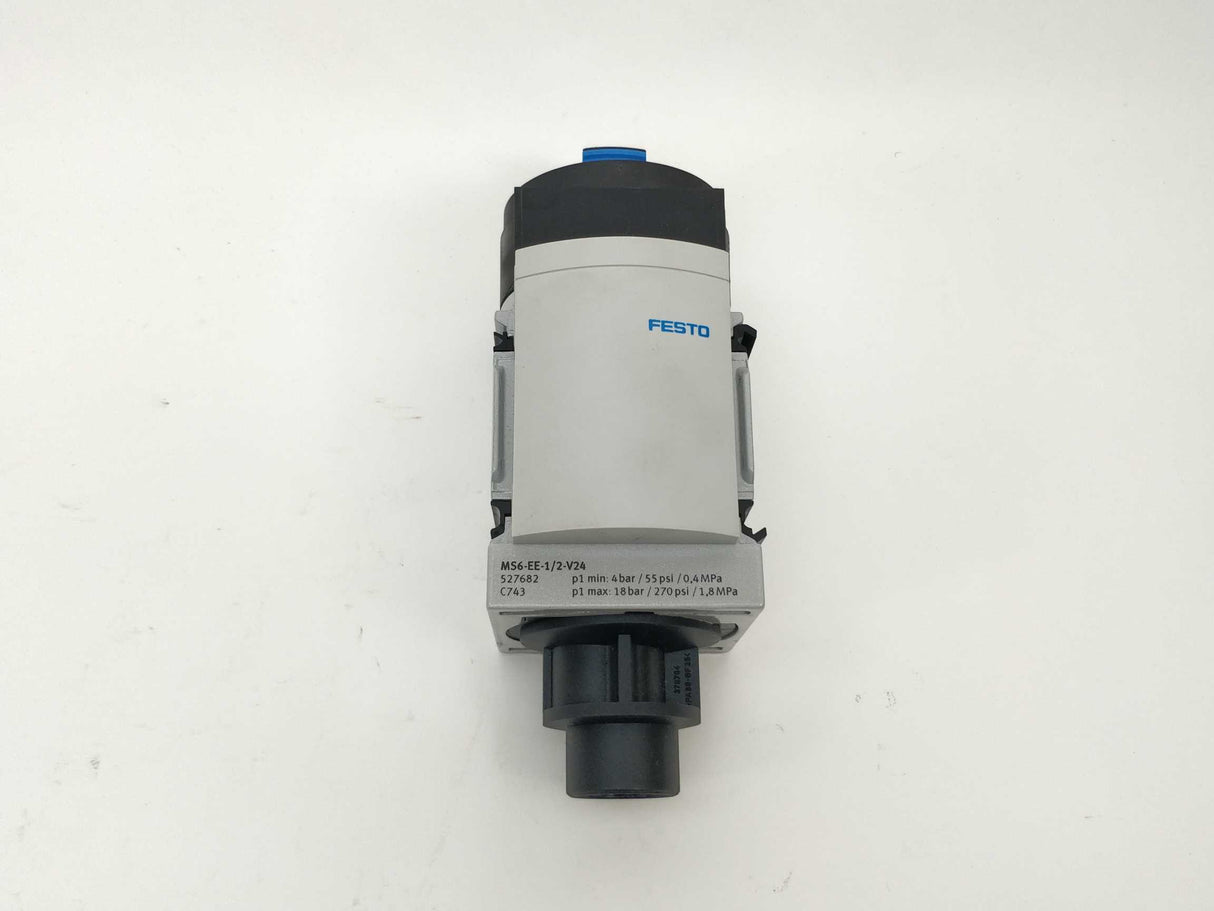 Festo 527682 MS6-EE-1/2-V24 On/off Valve & 681663