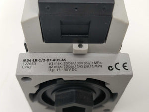 Festo 527663 MS6-LR-1/2-D7-AD1-AS Pressure Regulator