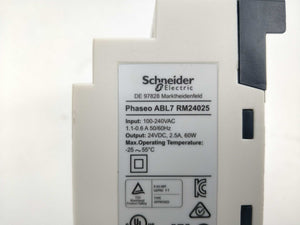 Schneider Electric 7RM24025 24V 2,5A Power supply