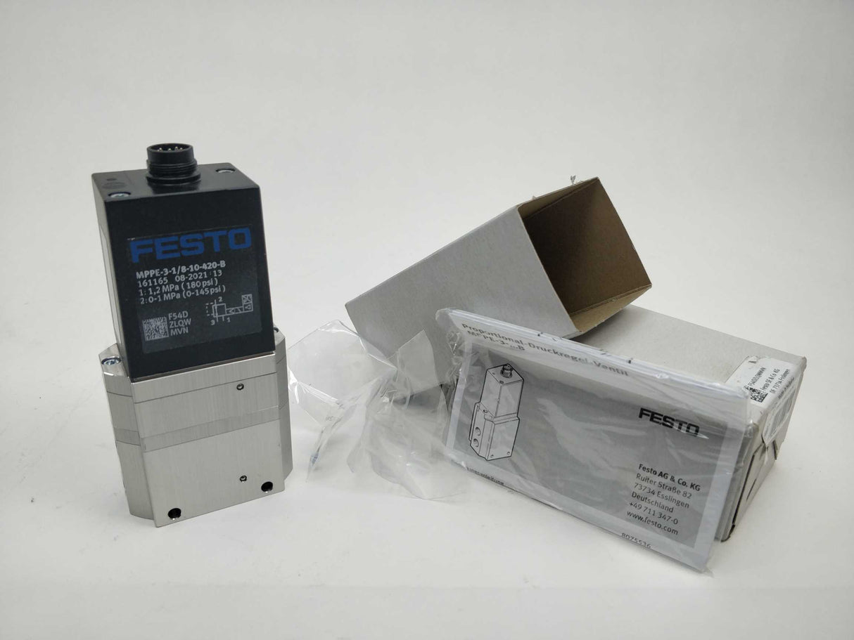 Festo 161165 MPPE-3-1/8-10-420-B Proportional-pressure regulator