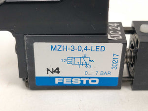 Festo 30217 MZH-3-0,4-LED Solenoid Valve