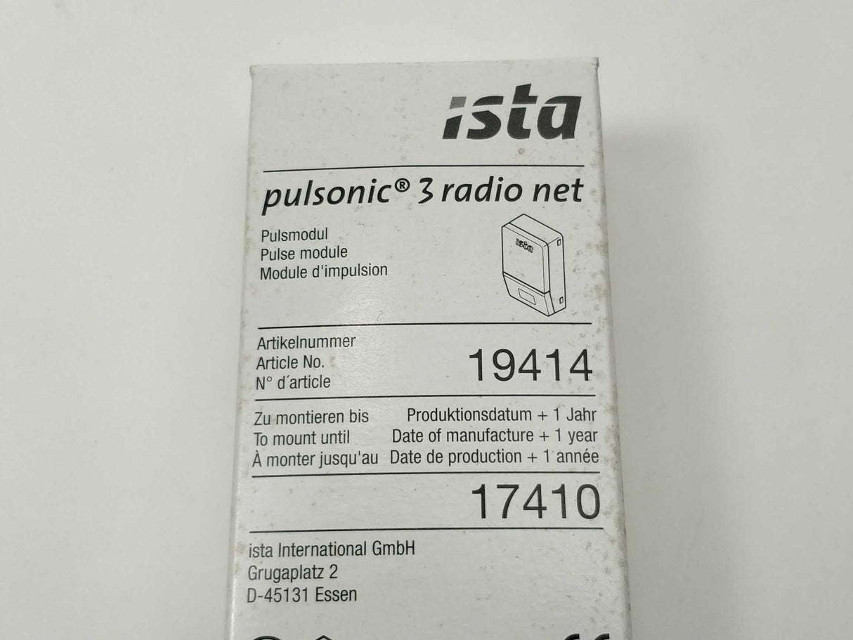 Ista 19414 Pulsonic 3 radio net pulse module