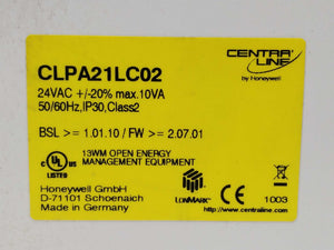 Centra Line / Honeywell CLPA21LC02 Panther Controller