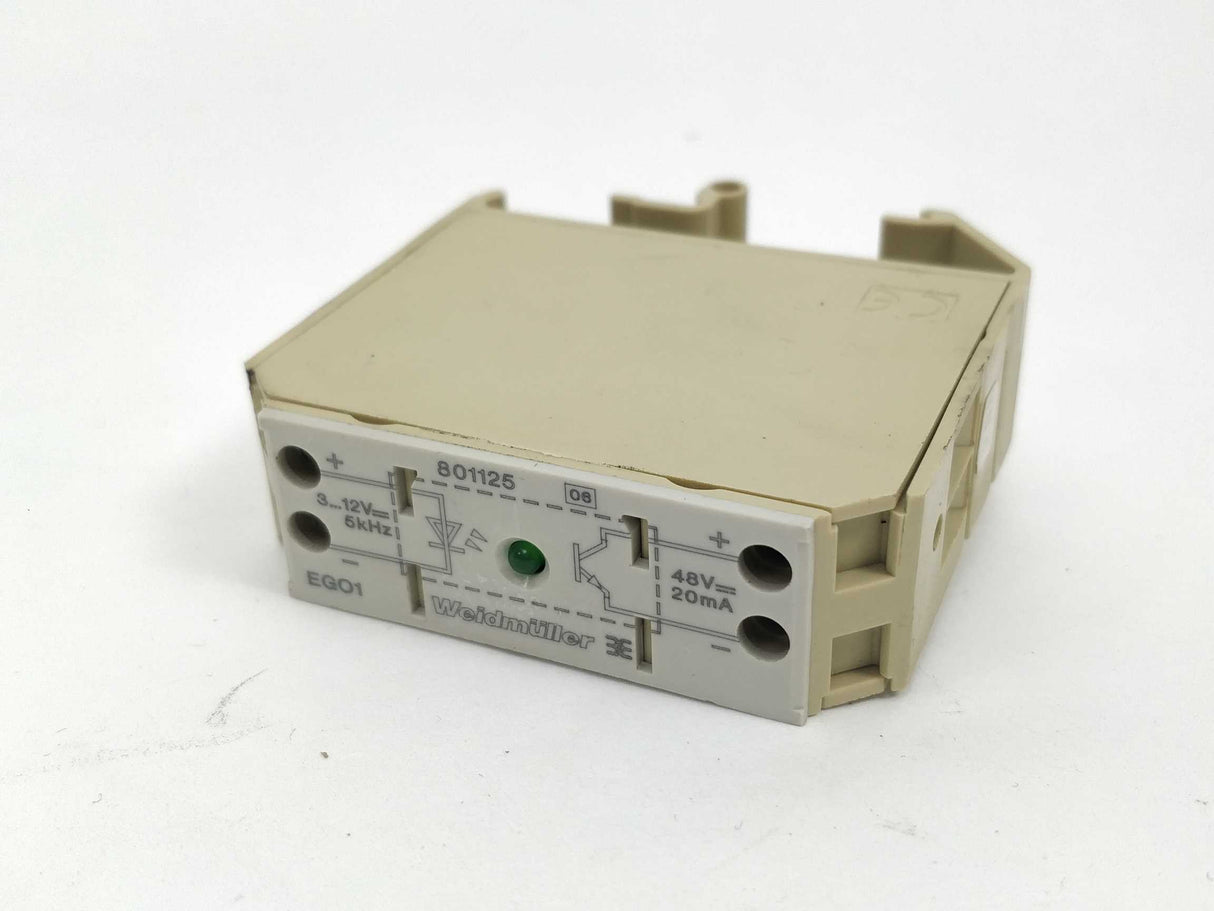 Weidmüller 801125 EGO1 Relay