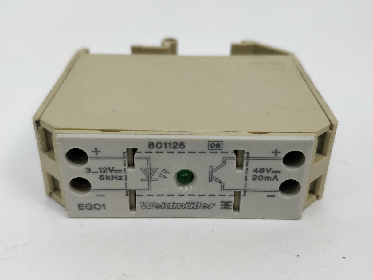 Weidmüller 801125 EGO1 Relay