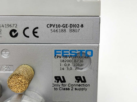 Festo 546188 With 18200, 6843, 532216 & 176055