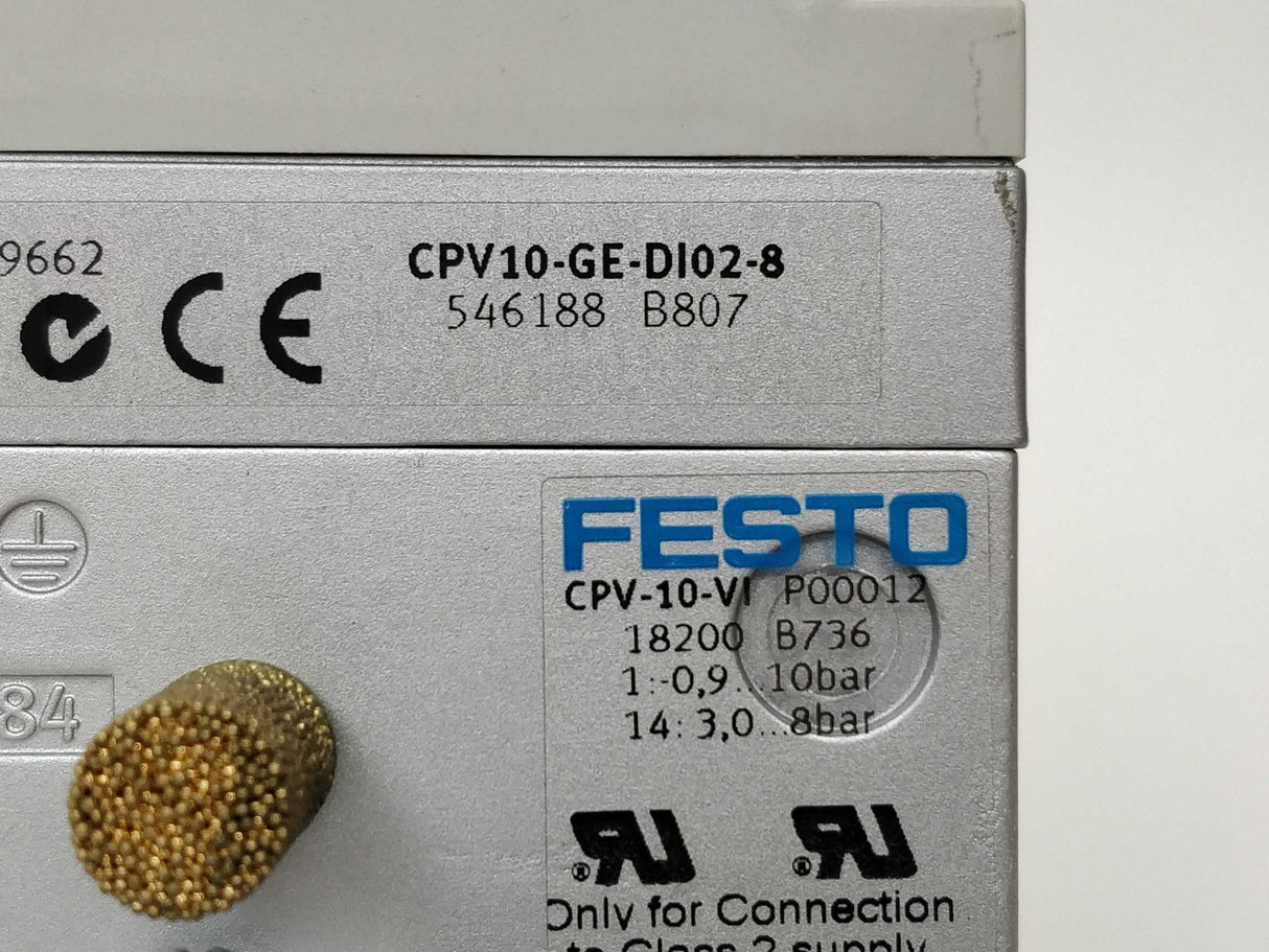 Festo 546188 With 18200, 6843 & 532216