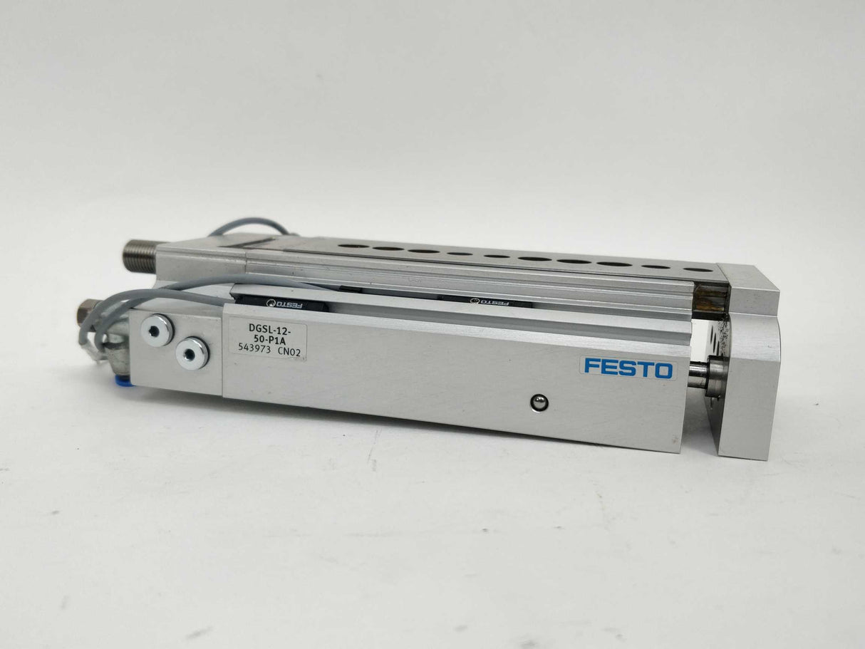 Festo 543973 DGSL-12-50-P1A With 2x 551375